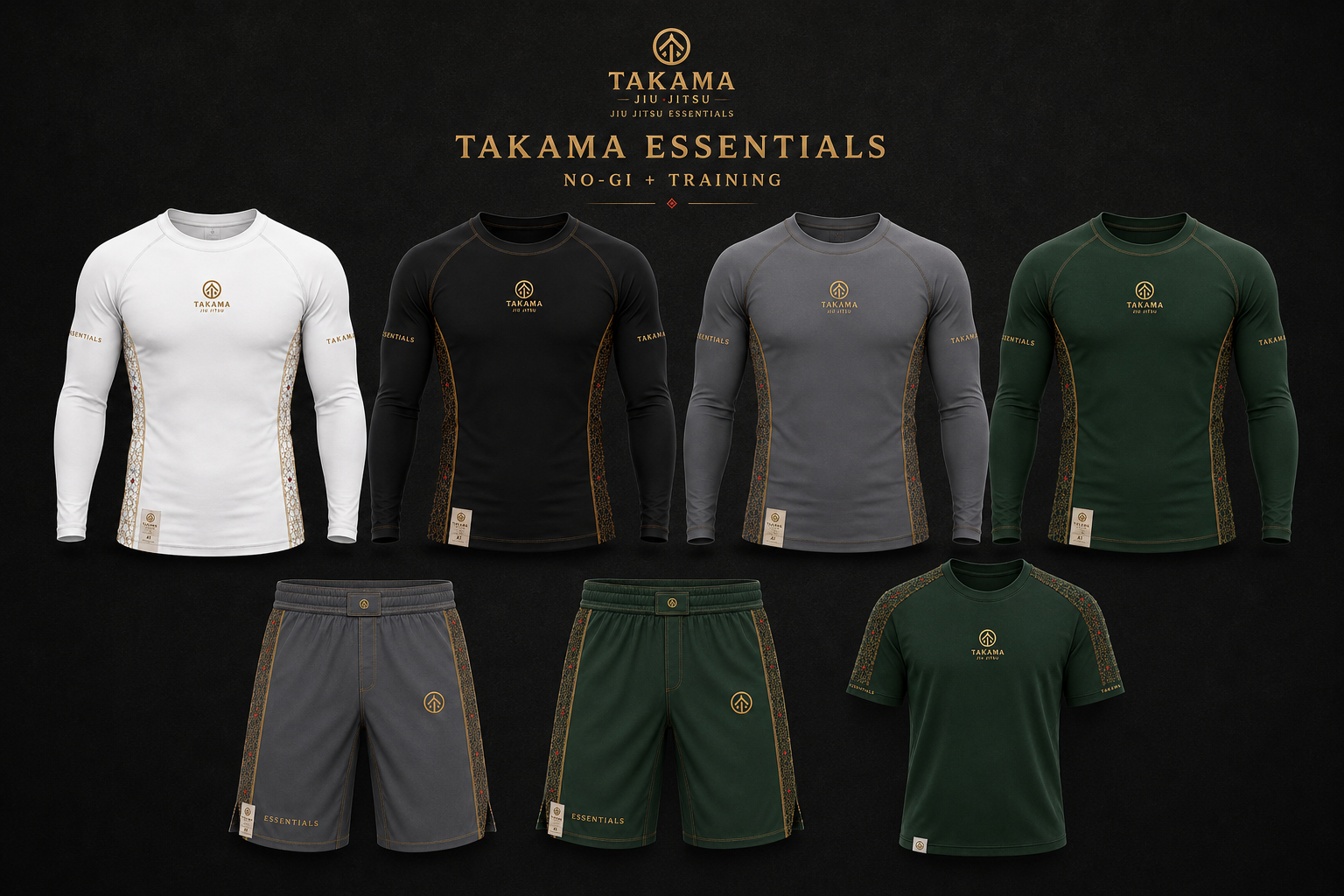 Takama Essentials — No-Gi and Training collection
