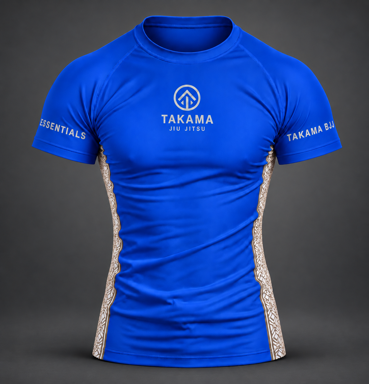 Short Sleeve Rash Guard — Royal Blue